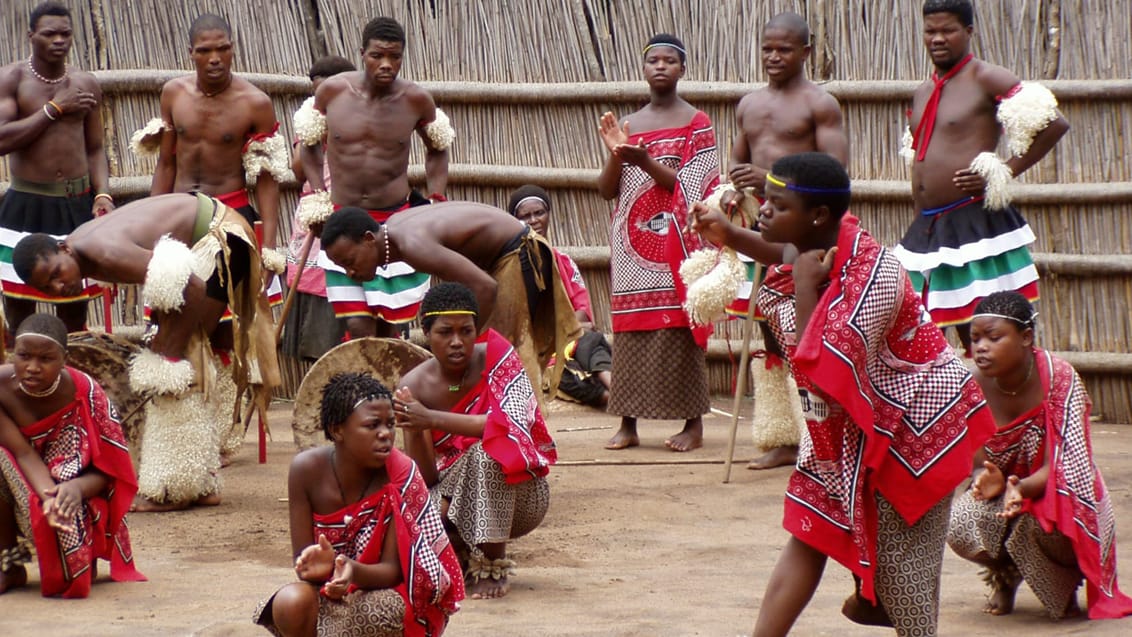 Traditionel dans, Swaziland