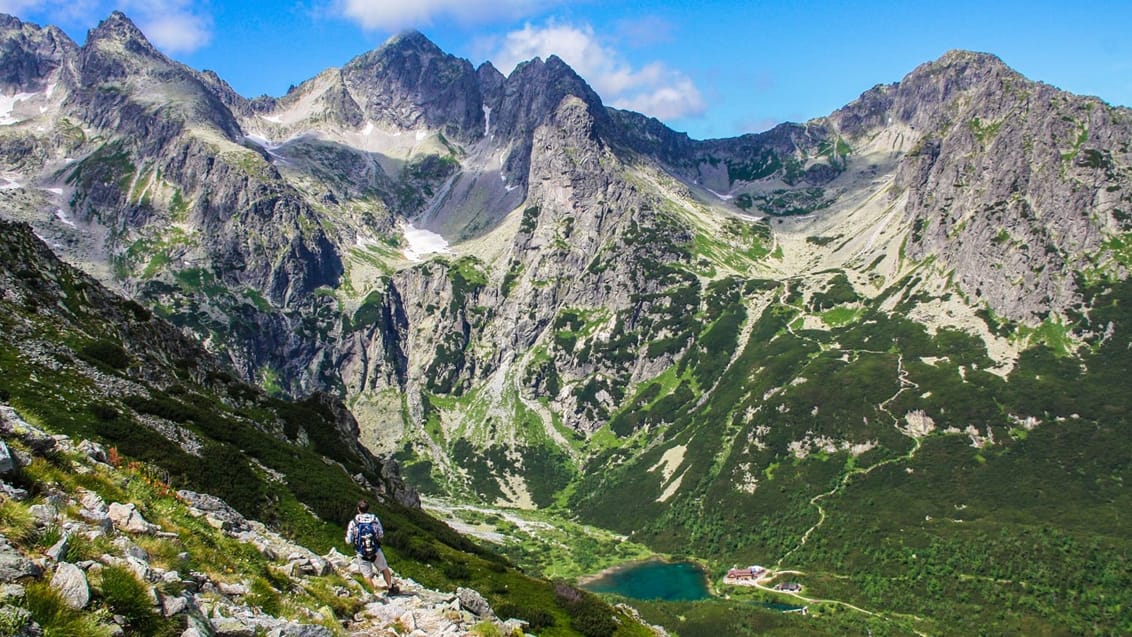 Trekking i Høje Tatrabjergene, Slovakiet