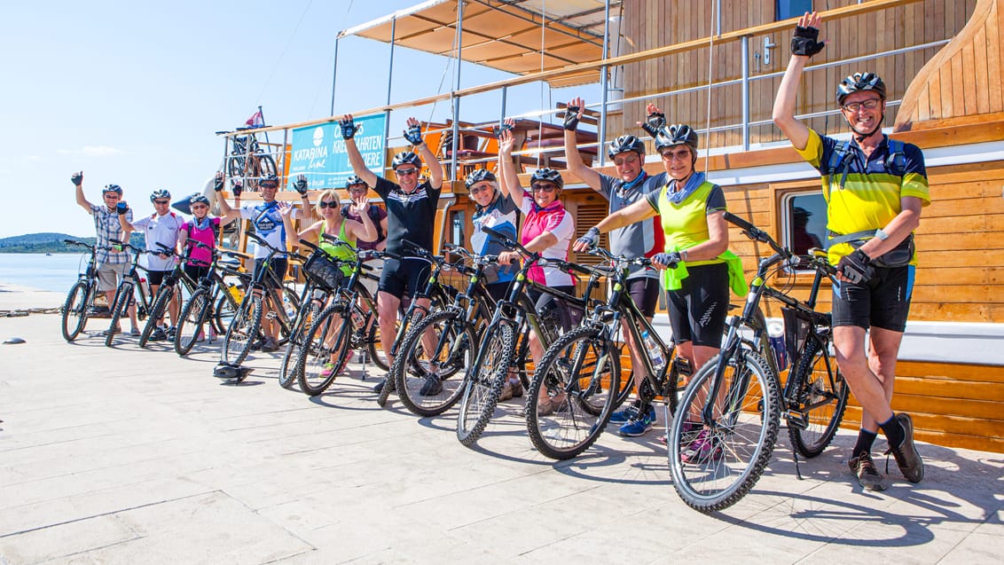 Cykelferie og ø-hop i Kroatien