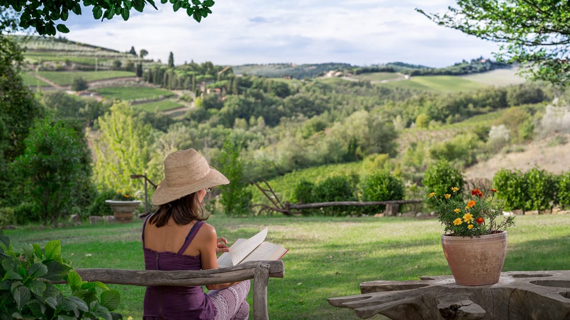 Gå ned i gear på din rejse til skønne Toscana