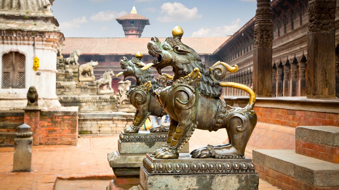 De fantastiske templer ved Bhaktapur
