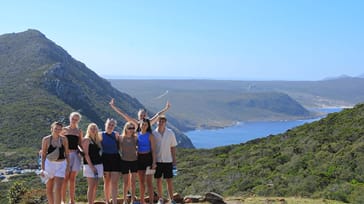 Gruppebillede i Sydafrika