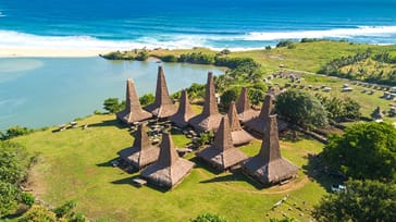 Ratenggaro Village, Sumba, Indonesien