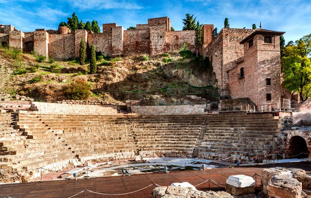 Malaga, Spanien