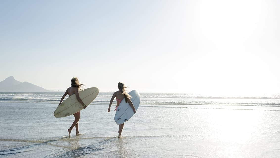 Surfing i Cape Town, Sydafrika