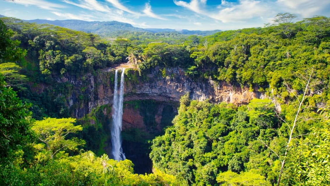 Vandfald i Mauritius