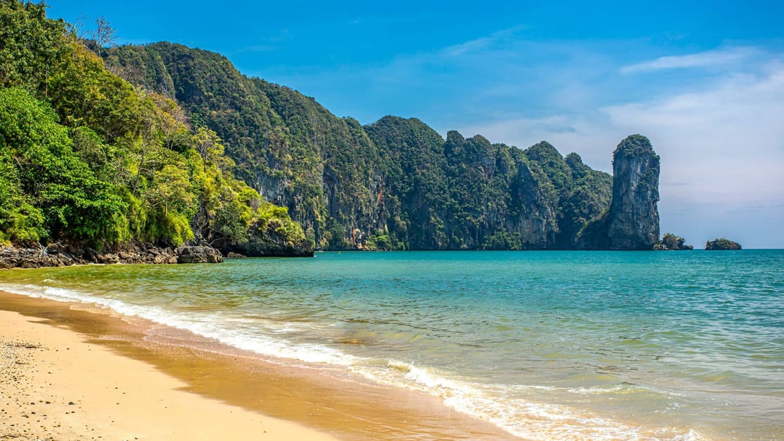 Strand i det sydlige Thailand