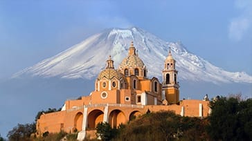 Cholula nær Puebla, Mexico