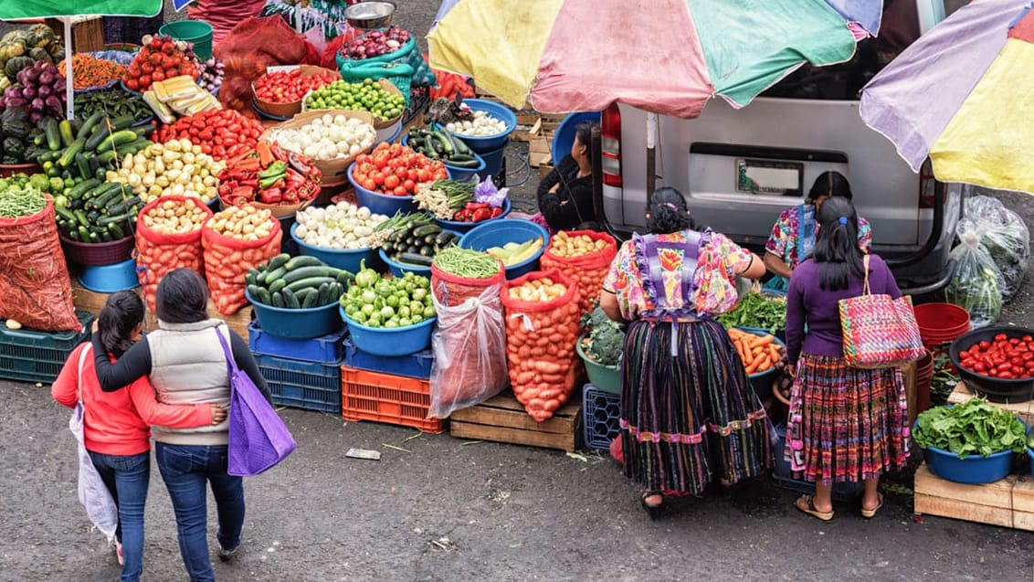 El Mercado La Democracia, Quetzaltenango, Guatemala