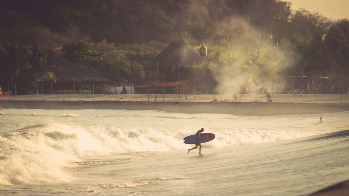 Surfing i Puerto Escondido