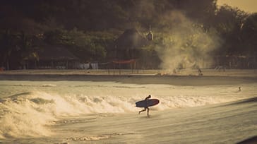 Surfing i Puerto Escondido