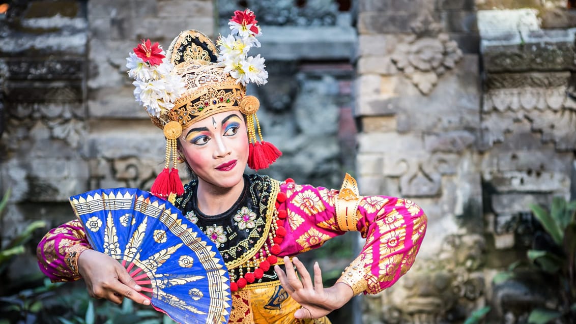 Danseshow på Bali, Indonesien