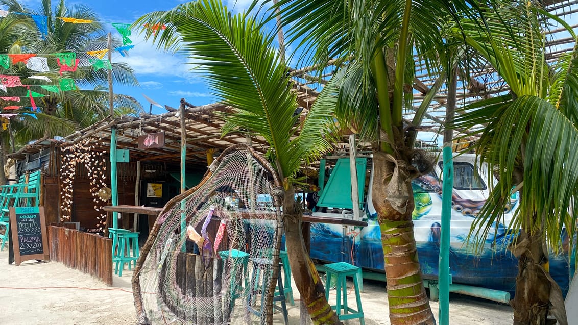 Holbox restaurant, Mexico