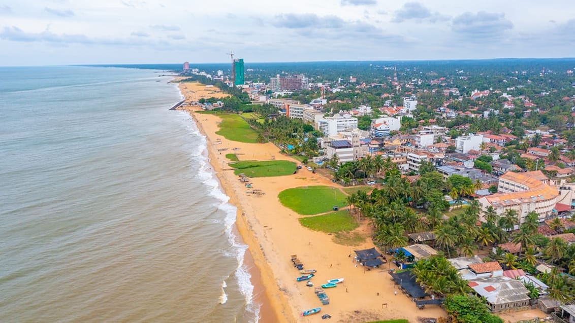 Udsigt over Negombo, Sri Lanka