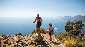 Italien, Amalfikysten, Sentiero degli Dei, trekking