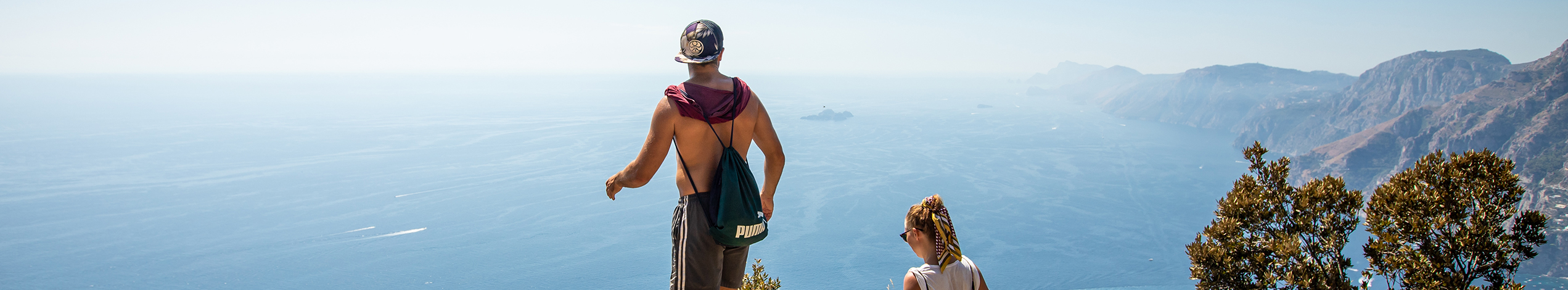 Italien, Amalfikysten, Sentiero degli Dei, trekking