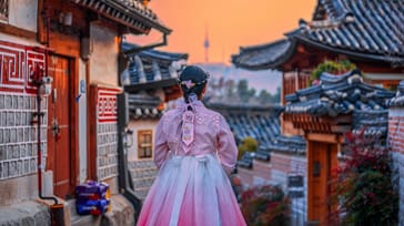 Backpacking og tempelophold i Sydkorea