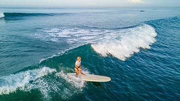 Surfer i Canggu, Bali